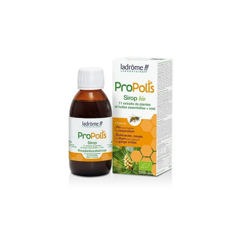 Sirop Bio Propolis des laboratoires Ladrome