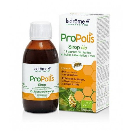 Sirop Bio Propolis des laboratoires Ladrome