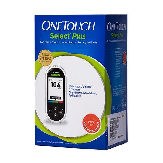 LIFESCAN ONETOUCH SELECT PLUS Lecteur de Glycémie - www.paramarket.com