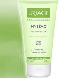 Hyseac Gel Nettoyant Doux 150Ml des laboratoires Uriage