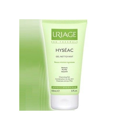 Hyseac Gel Nettoyant Doux 150Ml des laboratoires Uriage