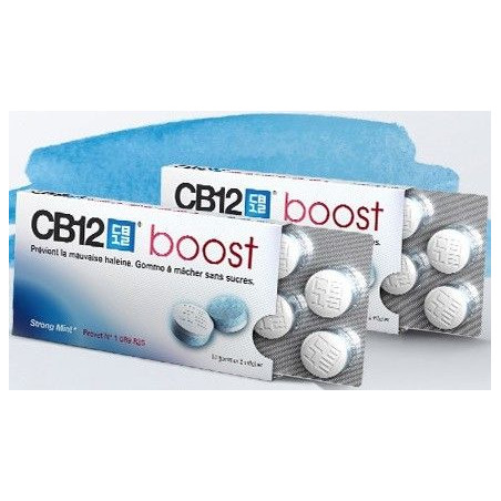 Boost Chewing Gum Prévention Mauvaise Haleine Cb 12
