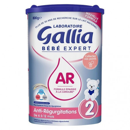 Anti-Regurgitations 2 des laboratoires Gallia - Paramarket