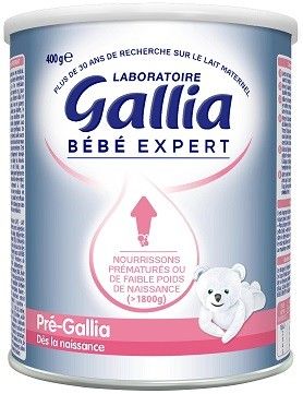 Bebe Expert Pre Gallia Nourissons Et Prematures Paramarket