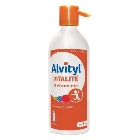 ALVITYL SIROP AUX 11 VITAMINES FLACON DE 150 ML - Pharmacie en ligne