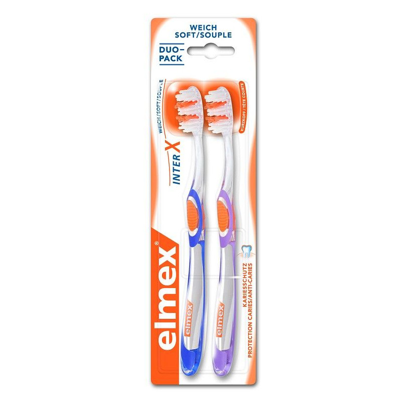 ANTI-CARIES Adulte Brosse à Dents Souple Tête Courte - Paramarket