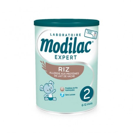 Lait Expert Riz 2Ème Âge 800G Pour Nourrisson Modilac 