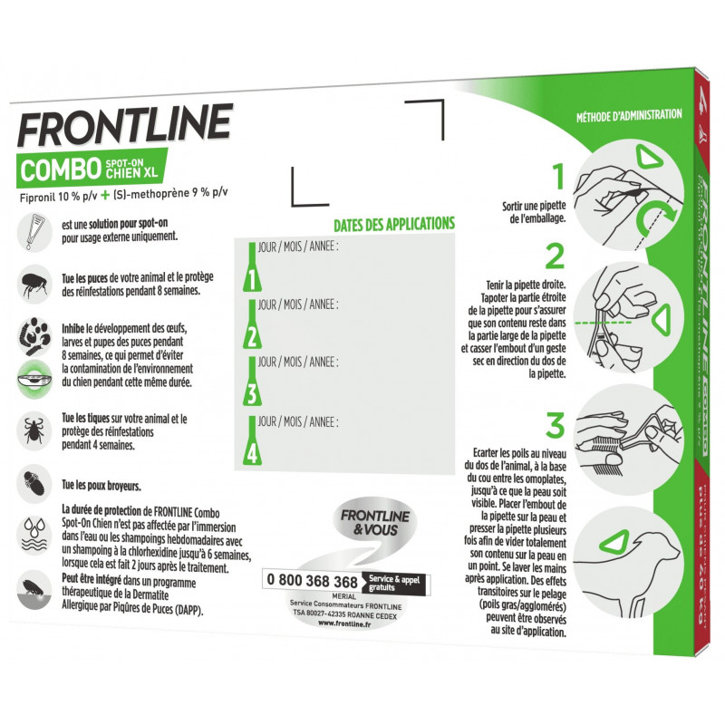 FRONTLINE COMBO XL - Paramarket