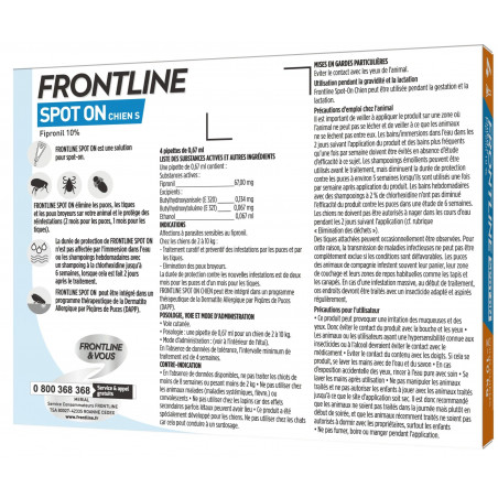 FRONTLINE SPOT-ON S - Paramarket