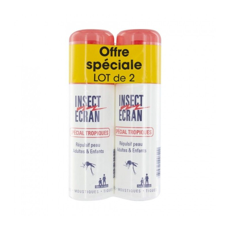 Zones Tropiques des laboratoires Insect Ecran - Paramarket