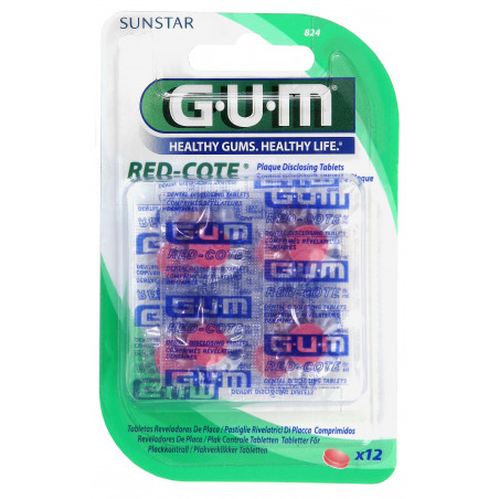 Révélateur Dentaire Red-Cote de Gum Sunstar