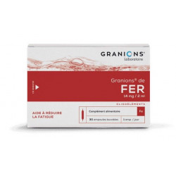 GRANIONS DE FER Ampoule - Paramarket