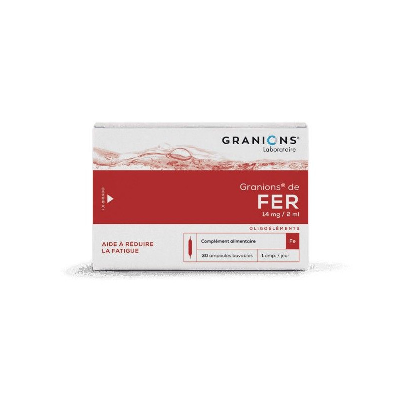 GRANIONS DE FER Ampoule - Paramarket