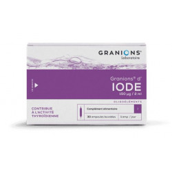 GRANIONS D'IODE Ampoule - Paramarket