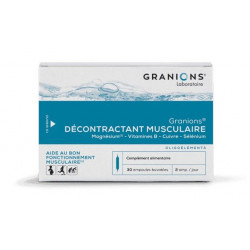 GRANIONS DECONTRACTANT MUSCULAIRE Ampoule - Paramarket