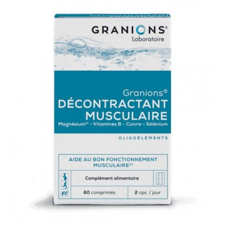 GRANIONS DECONTRACTANT MUSCULAIRE Comprimé - Paramarket