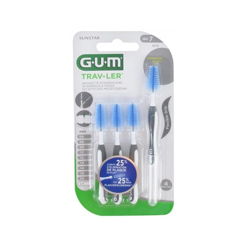 Brossette Interdentaire Trav-Ler 2.0Mm 1618 de Gum Sunstar