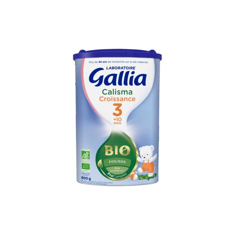 GALLIA CALISMA CROISSANCE BIO Lait en poudre