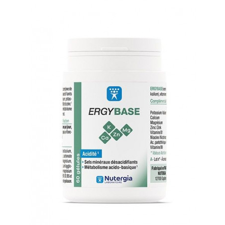 Ergybase des laboratoires Nutergia - Paramarket