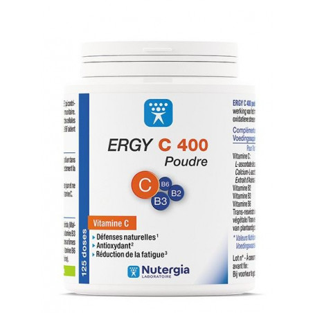 Ergy C Plus des laboratoires Nutergia - Paramarket