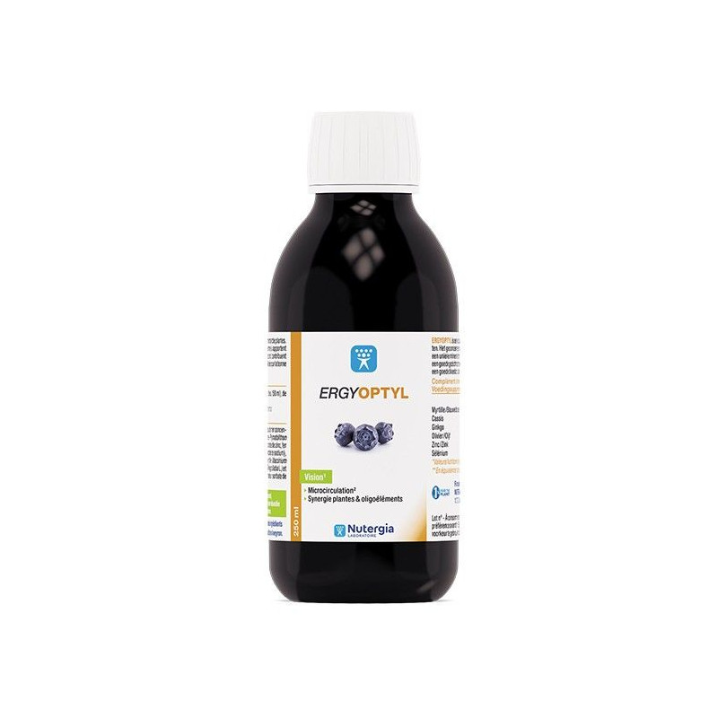Ergyoptyl des laboratoires Nutergia - Paramarket