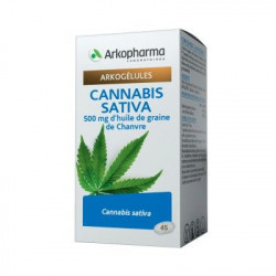 ARKOGELULES CANNABIS SATIVA Sommeil et Stress