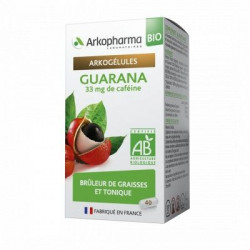 ARKOGELULES GUARANA BIO Brûleur de graisses et Tonus