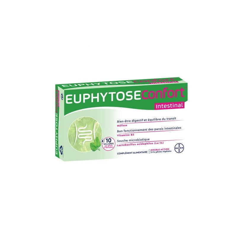 EUPHYTOSE CONFORT INTESTINAL Complément alimentaire
