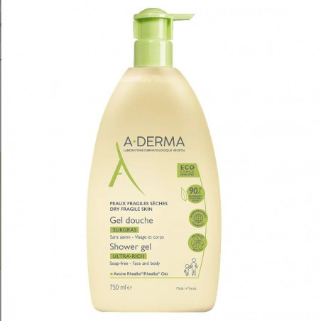 Soins Originels Gel Douche Sugras 200Ml des laboratoires Aderma