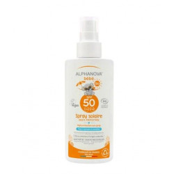 SOLAIRE BEBE SPF50 BIO Crème Hypoallergénique
