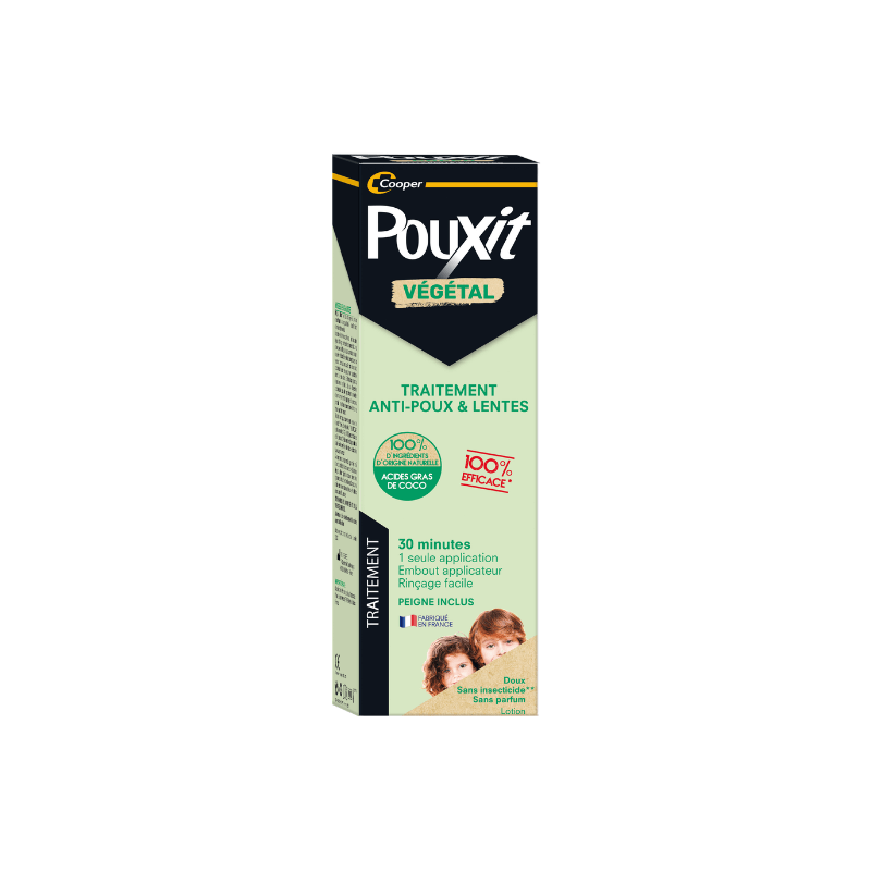 VEGETAL Lotion de Traitement Anti-Poux & Lentes
