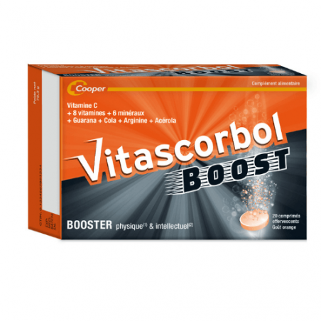 VITASCORBOL BOOST Comprimés Effervescents