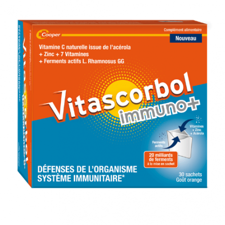 Vitascorbol Immuno+ sachet - Paramarket