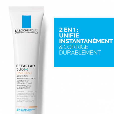 Effaclar Duo (+) Soin Teinté Anti-imperfections teinte Light 40ml