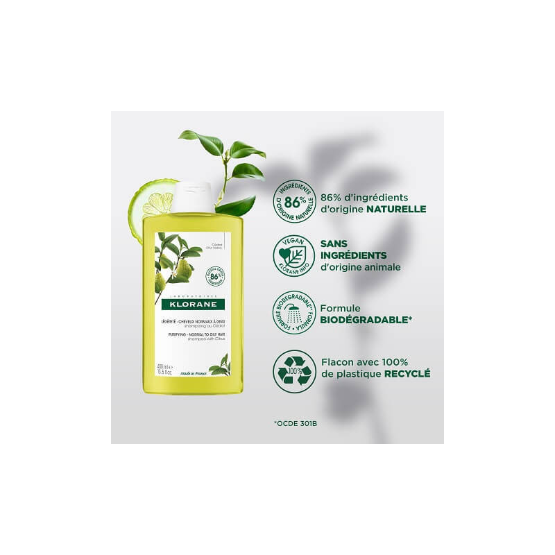 Klorane Cédrat shamp 200ml - Paramarket