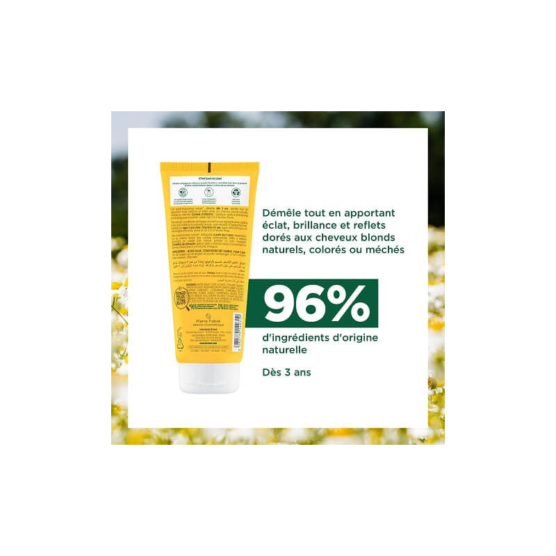CAMOMILLE Après-Shampoing Illumine Cheveux Blonds