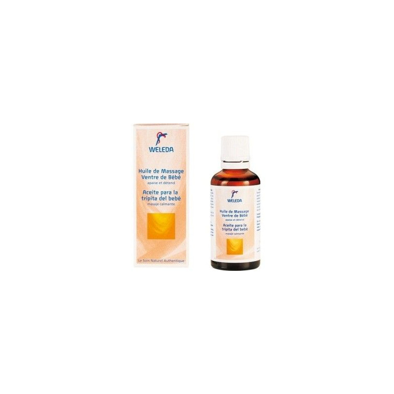Huile De Massage Ventre De Bébé des laboratoires Weleda