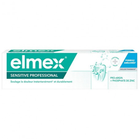 Dentifrice Sensitive Professional des laboratoires Elmex - Paramarket