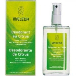 Citrus Déodorant Hygiene des laboratoires Weleda