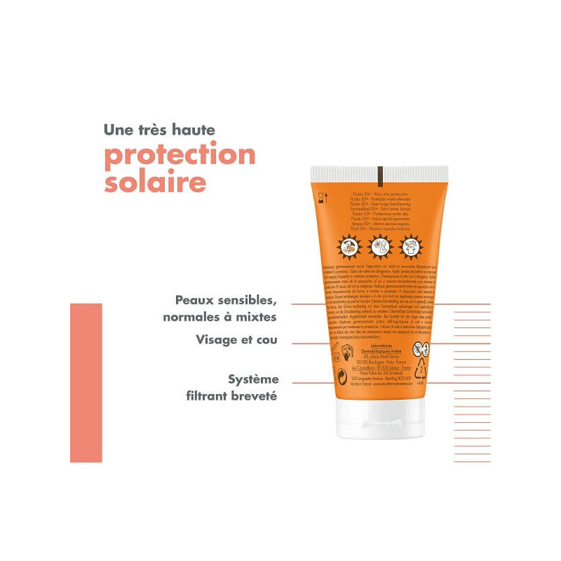 Avène Solaire SPF+ Fluide Parfume - Paramarket