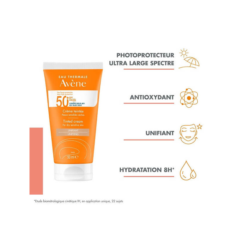 Avene Solaire SPF50+ Cr teintée - Paramarket