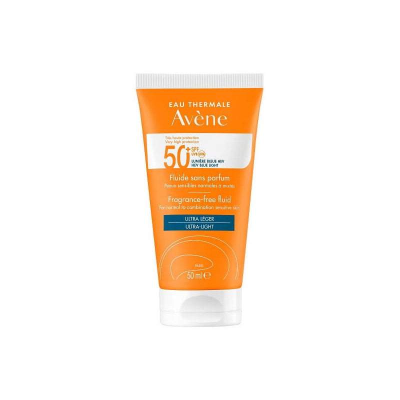 Avene Solaire SPF50+ Fluide ss parfum - Parmarket
