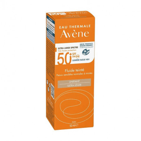 Avene Solaire SPF50+ Fluide Teintée - Paramarket