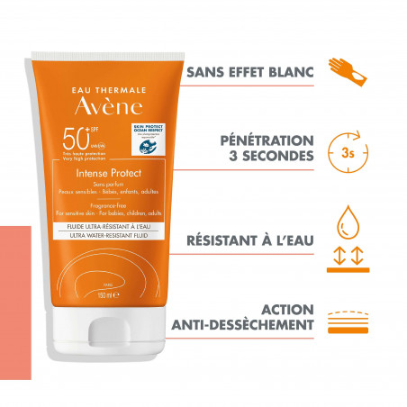 Avene Solaire SPF50+ Intense protect - Paramarket