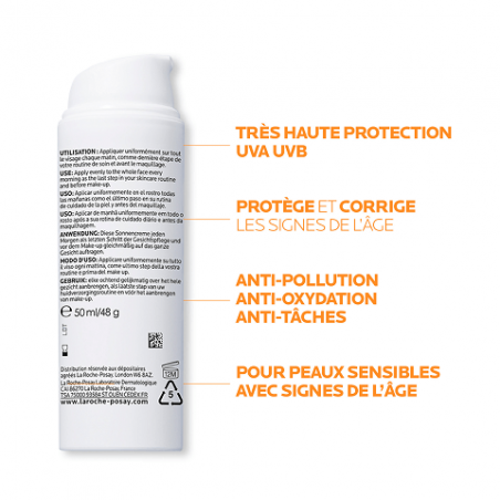 LRP ANTHELIOS SPF50 AGE CORRECT  Crème - Paramarket