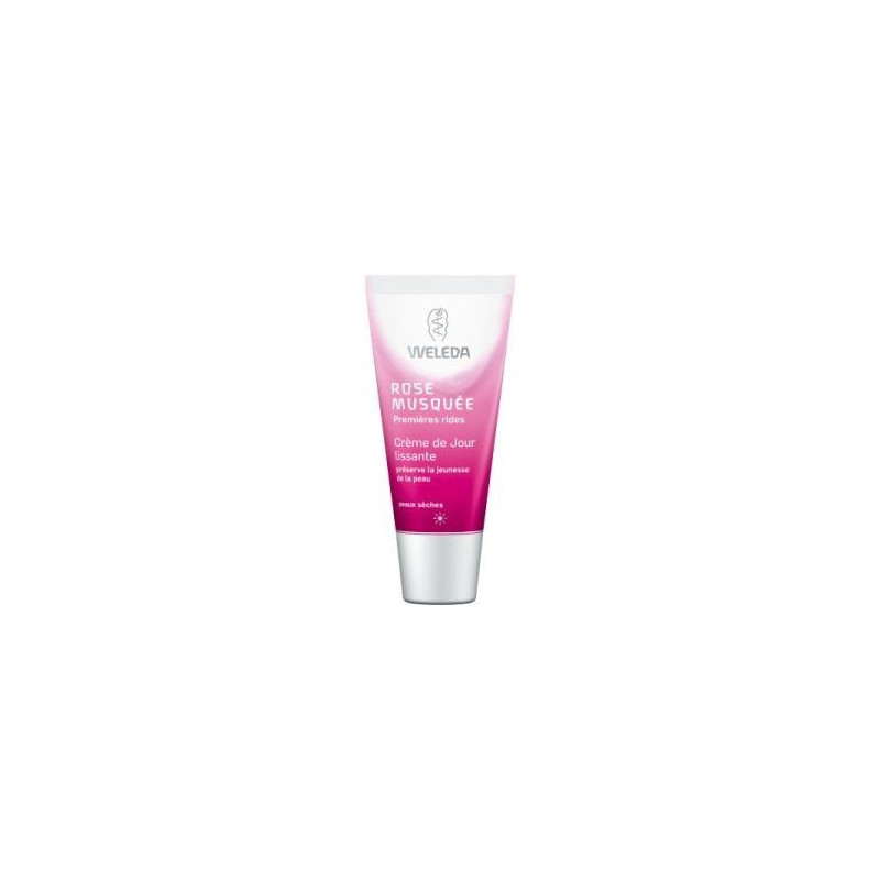 Rose Musquee Bio Crème De Jour Lissante Visage Weleda
