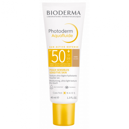 PHOTODERM SPF50+ Aquafluide Dorée - Paramarket