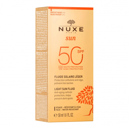 Nuxe Sun SPF50 Fluide visage - Paramarket