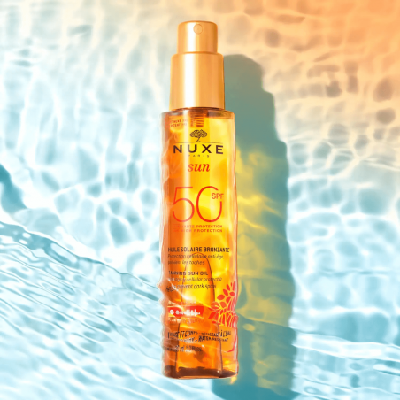 Nuxe Sun SPF50 Huile bronzante - Paramarket