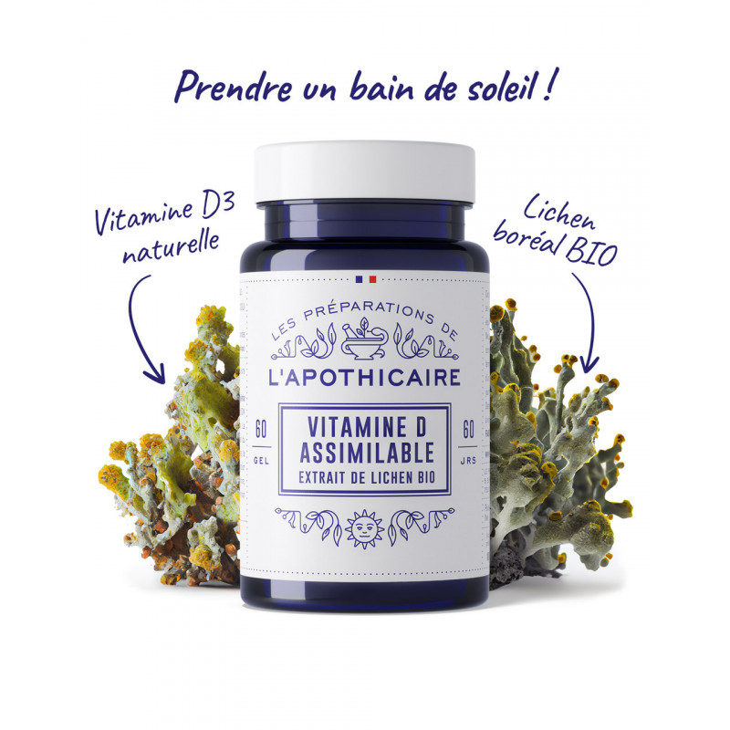 Les préparations de l'Apothicaire - Vitamine D Bio